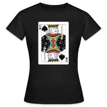Bridge - Frauen T-Shirt - Schwarz - Vorne - AI Model Female 172 dark (172cm)
