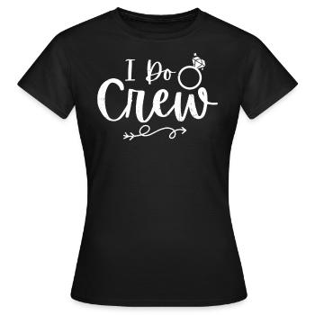 Junggesellin - Frauen T-Shirt - Schwarz - Vorne - AI Model Female 172 dark (172cm)