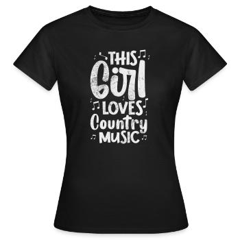 Pays - T-shirt Femme - noir - Devant - AI Model Female 172 dark (172cm)