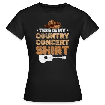 Pays - T-shirt Femme - noir - Devant - AI Model Female 172 dark (172cm)