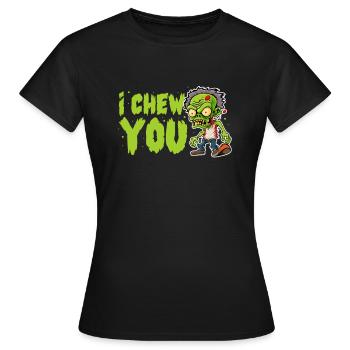 Zombie Zombie Hunter Zombie Apocalypse Cadeau - T-shirt Femme - noir - Devant - AI Model Female 172 dark (172cm)