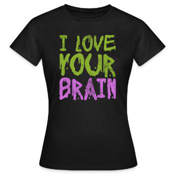 Zombie - Frauen T-Shirt - Schwarz - Vorne - AI Model Female 172 dark (172cm)