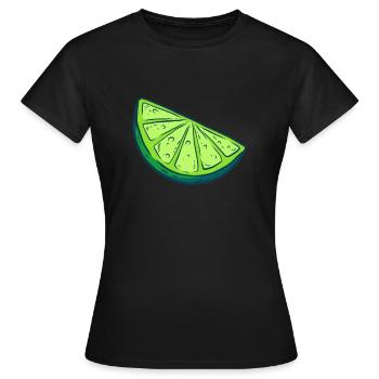 Tequila Sunrise Booze Party Mexique Cadeau - T-shirt Femme - noir - Devant - AI Model Female 172 dark (172cm)