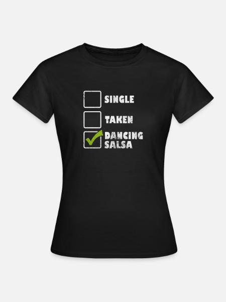 Salsa - Frauen T-Shirt - Schwarz