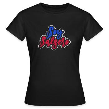 Salsa - Women's T-Shirt - black - Front - AI Model Female 172 dark (172cm)