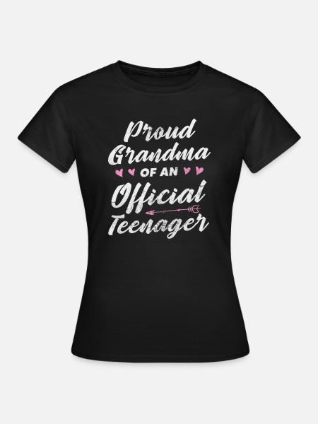 Teenager - Frauen T-Shirt - Schwarz