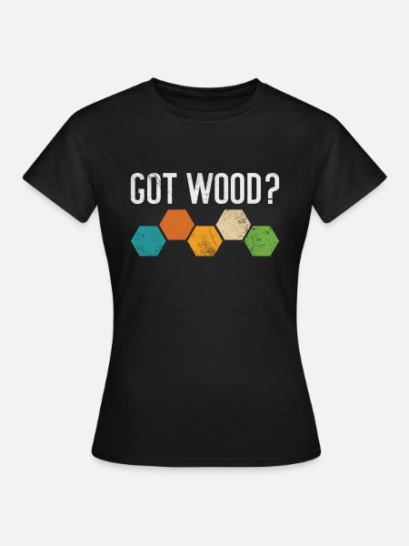 Brettspiel - Frauen T-Shirt - Schwarz