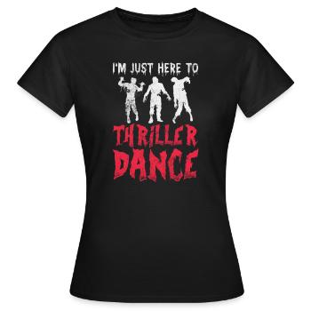 Zombie - Frauen T-Shirt - Schwarz - Vorne - AI Model Female 172 dark (172cm)