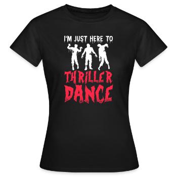 Zombie Zombie Chasseur de Zombie Apocalypse Cadeau - T-shirt Femme - noir - Devant - AI Model Female 172 dark (172cm)