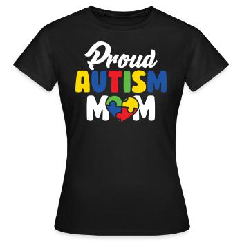 Autismus Awareness Day Autist Geschenk - Frauen T-Shirt - Schwarz - Vorne - AI Model Female 172 dark (172cm)