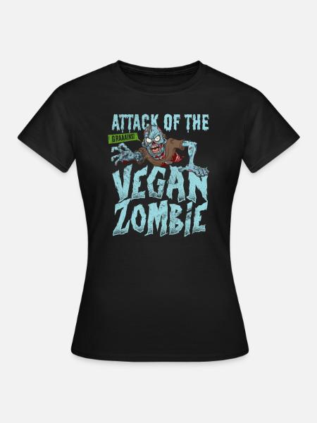 Zombie - Frauen T-Shirt - Schwarz
