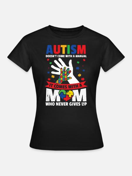 Autismus - Frauen T-Shirt - Schwarz