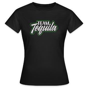 Téquila - T-shirt Femme - noir - Devant - AI Model Female 172 dark (172cm)