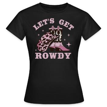 Junggesellin - Frauen T-Shirt - Schwarz - Vorne - AI Model Female 172 dark (172cm)