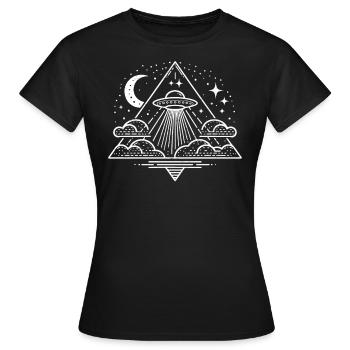 Étranger - T-shirt Femme - noir - Devant - AI Model Female 172 dark (172cm)