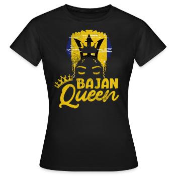 Barbados - Women's T-Shirt - black - Front - AI Model Female 172 dark (172cm)