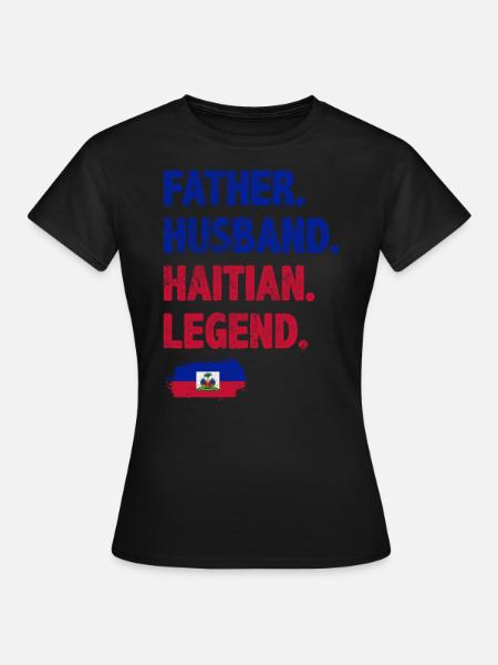 Haiti - Frauen T-Shirt - Schwarz