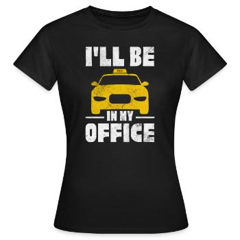 Taxi Taxifahrer Verkehr Beruf Geschenk - Frauen T-Shirt - Schwarz - Vorne - AI Model Female 172 dark (172cm)
