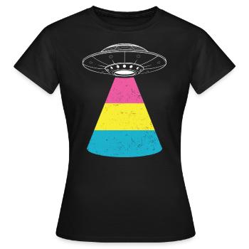 Étranger - T-shirt Femme - noir - Devant - AI Model Female 172 dark (172cm)