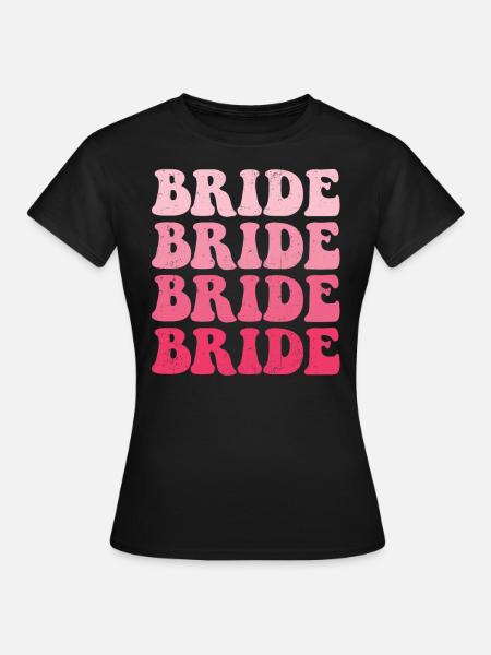 Junggesellin - Frauen T-Shirt - Schwarz