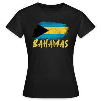 Bahamas - T-shirt Femme - noir - Devant - AI Model Female 172 dark (172cm)
