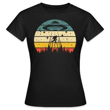 Étranger - T-shirt Femme - noir - Devant - AI Model Female 172 dark (172cm)