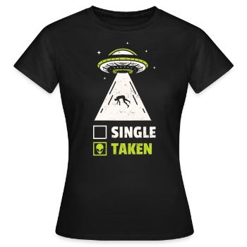 Étranger - T-shirt Femme - noir - Devant - AI Model Female 172 dark (172cm)