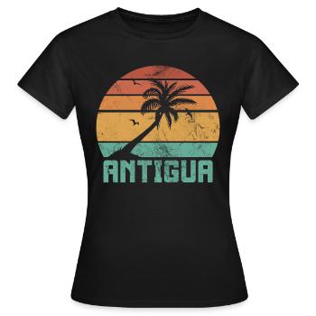 Antigua - Women's T-Shirt - black - Front - AI Model Female 172 dark (172cm)