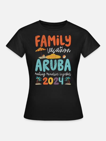 Aruba - Frauen T-Shirt - Schwarz