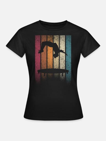 Backflip - Frauen T-Shirt - Schwarz