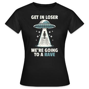 Étranger - T-shirt Femme - noir - Devant - AI Model Female 172 dark (172cm)