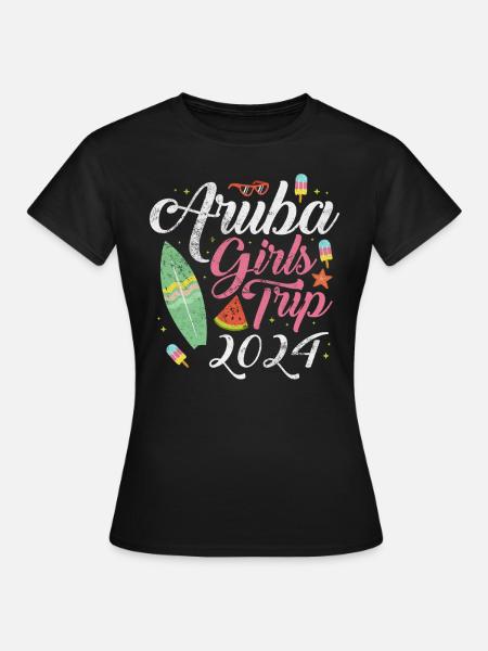 Aruba - Frauen T-Shirt - Schwarz