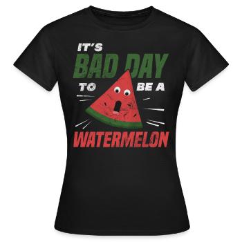 Watermelon - Women's T-Shirt - black - Front - AI Model Female 172 dark (172cm)
