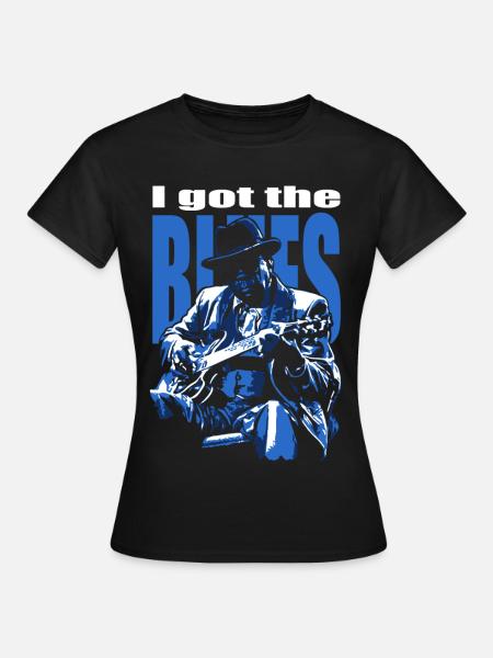 I got the blues - Frauen T-Shirt - Schwarz