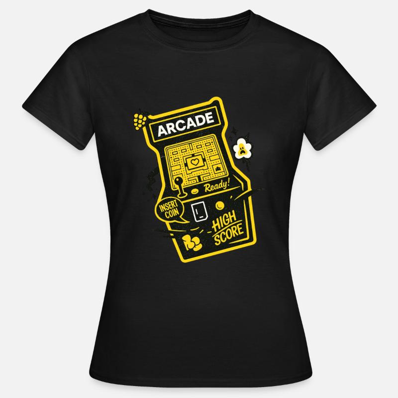 Arcade Ready High Score - Women's T-Shirt - black