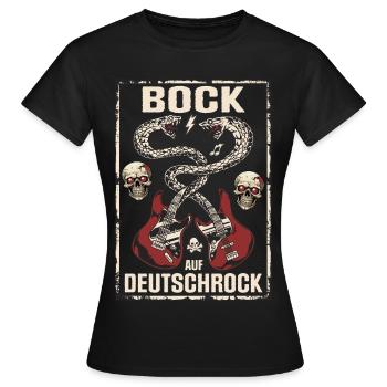 Bock auf Deutschrock - T-shirt Femme - noir - Devant - AI Model Female 172 dark (172cm)