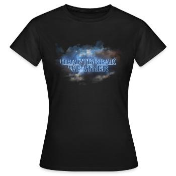 Heartbreak weather - Women's T-Shirt - black - Front - AI Model Female 172 dark (172cm)