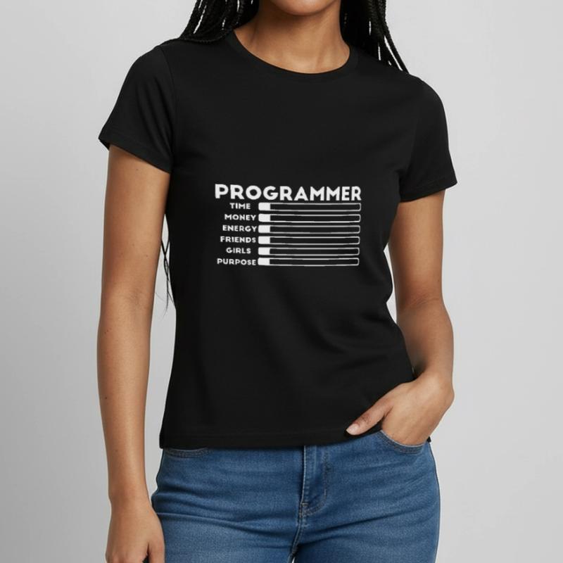Programmeur nerd computer HTML T-shirt Femme