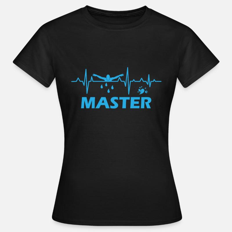 Swim Master Mode On - Women's T-Shirt - black