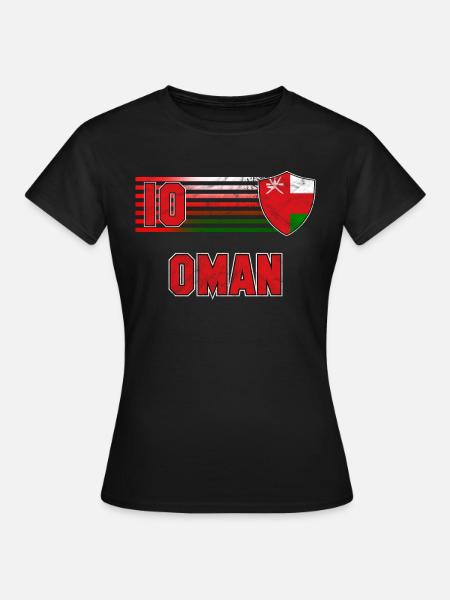 Oman - Frauen T-Shirt - Schwarz