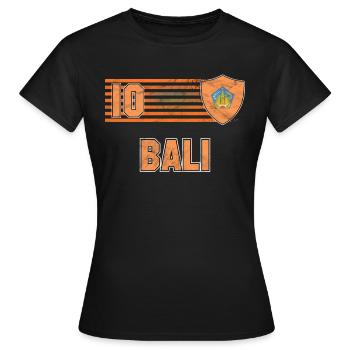 Bali - Frauen T-Shirt - Schwarz - Vorne - AI Model Female 172 dark (172cm)