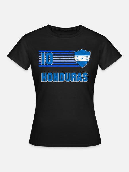 Honduras - Frauen T-Shirt - Schwarz