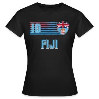 Fiji - Women's T-Shirt - black - Front - AI Model Female 172 dark (172cm)