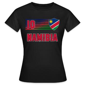 Namibie - T-shirt Femme - noir - Devant - AI Model Female 172 dark (172cm)