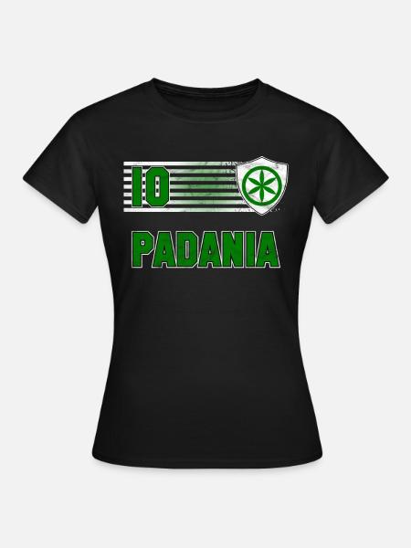 Padanien - Frauen T-Shirt - Schwarz