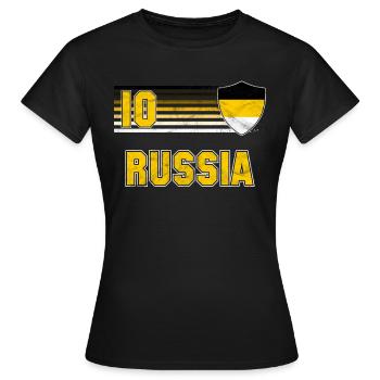 Empire russe - T-shirt Femme - noir - Devant - AI Model Female 172 dark (172cm)