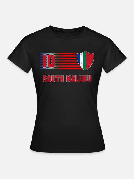 Republik Maluku Selatan - Frauen T-Shirt - Schwarz