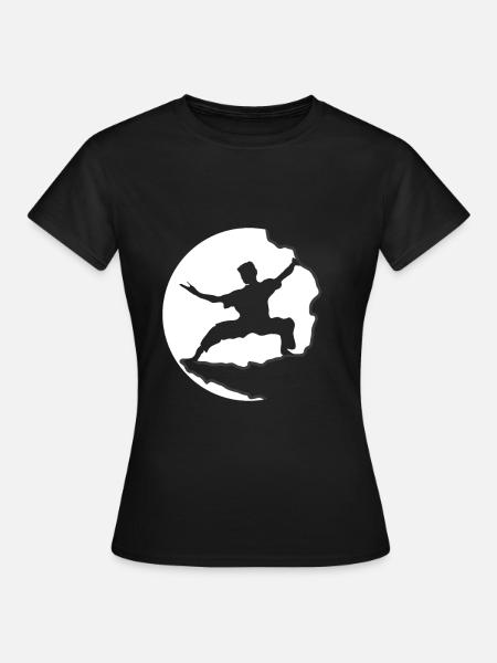 Kämpfer - Frauen T-Shirt - Schwarz