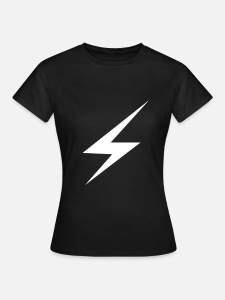 Fulmini fulmini - Maglietta da donna - nero