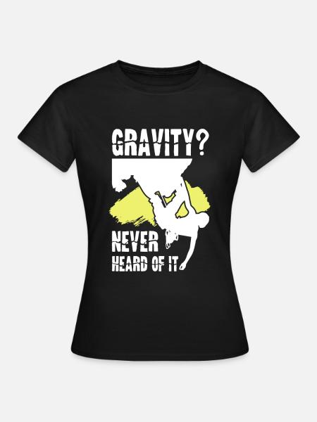 Gravity Wildlife - Frauen T-Shirt - Schwarz